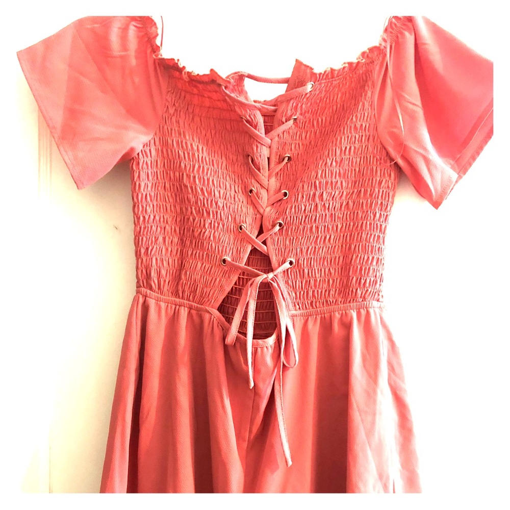 BLUE BLUSH romper